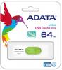 USB Flash ADATA UV320 64GB (белый/зеленый) [AUV320-64G-RWHGN]