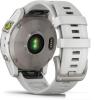 Умные часы и браслеты Garmin Fenix E 47мм (серая сталь, черный силиконовый ремешок) [010-03025-01]