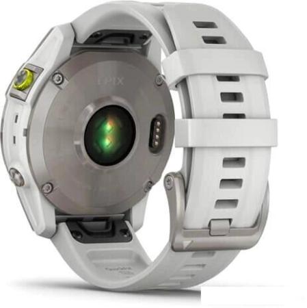 Умные часы и браслеты Garmin Fenix E 47мм (серая сталь, черный силиконовый ремешок) [010-03025-01]
