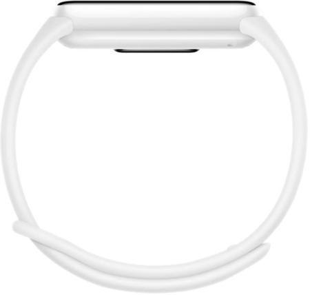 Умные часы и браслеты Xiaomi Smart Band 10 M2459B1 (белая керамика, с белым силиконовым ремешком, международная версия) [BHR07Y5GL]