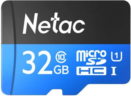 Карты памяти Netac P500 Standard 32GB NT02P500STN-032G-R + адаптер [NT02P500STN-032G-R]