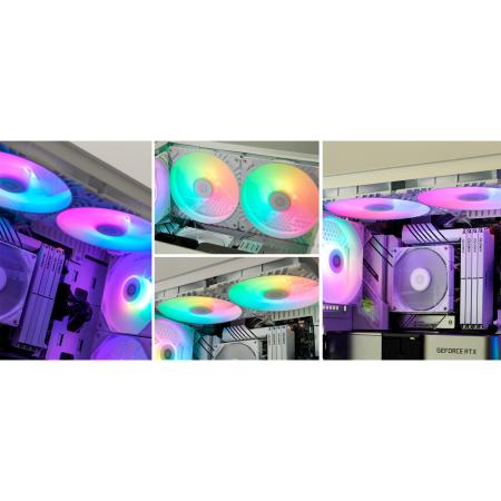 Системы охлаждения ID-Cooling WF-14025-XT ARGB White