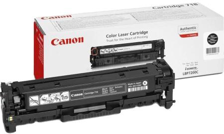Картриджи для принтеров и МФУ Canon 718 Black (2662B002AA) [2662B002AA, 2662B002]