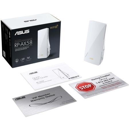Беспроводные точки доступа и усилители Wi-Fi ASUS RP-AX58 [90IG07C0-MO0C10]