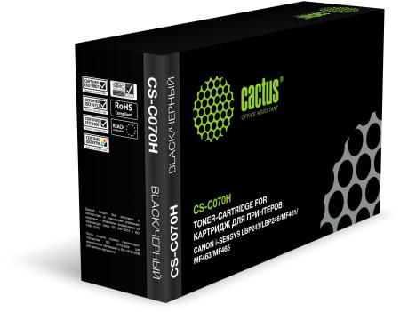 Картриджи для принтеров и МФУ CACTUS CS-C070H (аналог Canon 070H)