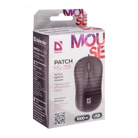 Мыши Defender Patch MS-759 [52759]