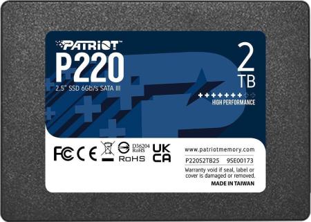 SSD Patriot P220 2TB P220S2TB25 [P220S2TB25]