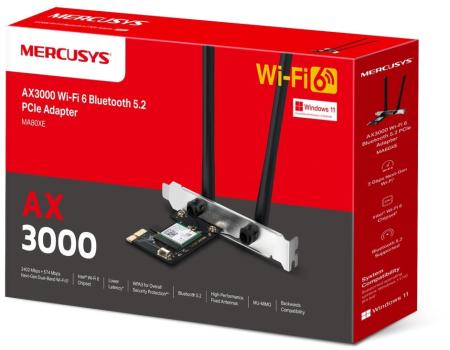 Беспроводные адаптеры Mercusys MA80XE