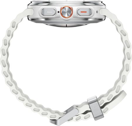 Умные часы и браслеты Samsung Galaxy Watch Ultra 47 мм LTE (белый титан) [SM-L705FZWACAU]