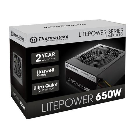 Блоки питания Thermaltake Litepower 650W [LTP-0650P-2] [LTP-0650P-2, PS-LTP-0650NPCNEU-2]
