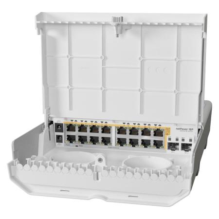 Коммутаторы Mikrotik netPower 16P CRS318-16P-2S+OUT [CRS318-16P-2S+OUT]