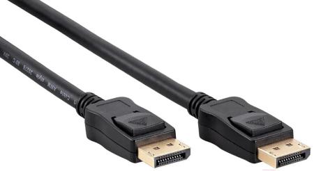Кабели, адаптеры, разветвители VCOM CG632-3M DisplayPort - DisplayPort (3 м, черный) [CG632-3M]