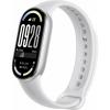 Умные часы и браслеты Xiaomi Smart Band 10 M2459B1 (серебристый, с белым силиконовым ремешком, международная версия) [BHR07PSGL]