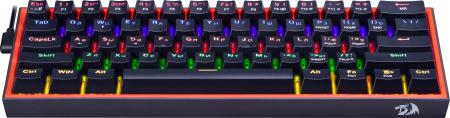 Клавиатуры Redragon Fizz (черный/красный) [70671]