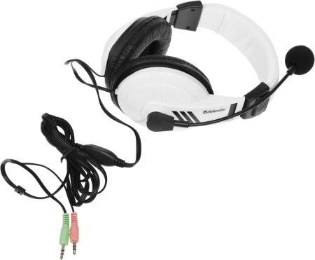 Наушники и гарнитуры Defender Gryphon 750 (белый) [63747, 4714033637473]