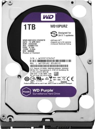 Жесткие диски WD Purple 2TB WD23PURZ [WD23PURZ]