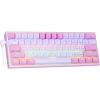 Клавиатуры Redragon Fizz (розовый/белый) [70672]