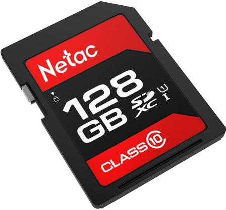 Карты памяти Netac SDXC 128GB U1/C10 Netac P600 [NT02P600STN-128G-R]