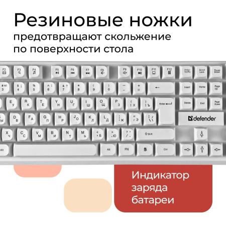 Наборы периферии Defender Milan C-992 (белый) [45994]