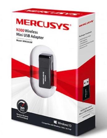 Беспроводные адаптеры Mercusys MW300UM