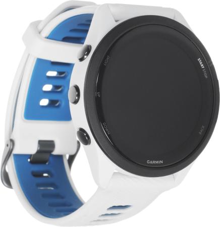 Умные часы и браслеты Garmin Forerunner 265 (белый камень/синий) [010-02810-11]