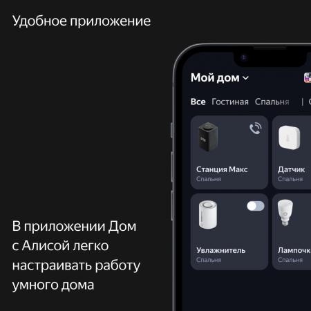 Беспроводные и портативные колонки Яндекс Станция Макс (с хабом умного дома Zigbee, бирюзовый) [YNDX-00053TRQ]