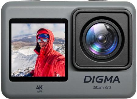 Экшен-камеры Digma DiCam 870 [1511727]