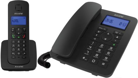 Радиотелефоны DECT Alcatel M350 Combo (черный)