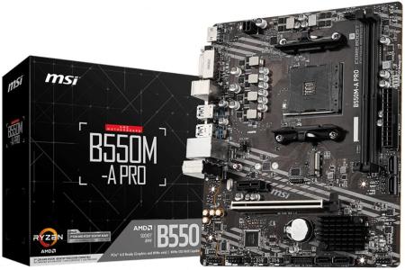 Материнские платы MSI B550M-A Pro
