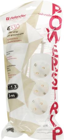 Стабилизаторы, сетевые фильтры, удлинители Defender E330 [99222] [99222]