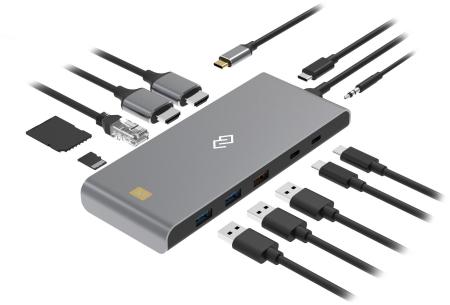USB-хабы и док-станции Digma DS-590 [DS-590, 1968027]