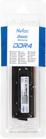 Оперативная память Netac Basic 4GB DDR4 SODIMM PC4-21300 NTBSD4N26SP-04 [NTBSD4N26SP-04]