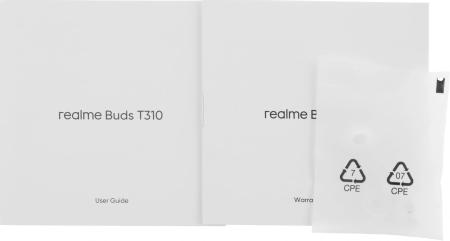 Наушники и гарнитуры Realme Buds T310 (белый)