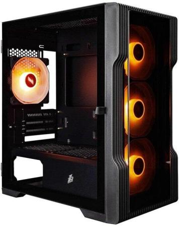 Корпуса 1stPlayer Trilobite T3-G ARGB T3-G-BK-4F7 [T3-G-BK-4F7]