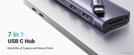 USB-хабы и док-станции Ugreen CM195 15214 [15214]