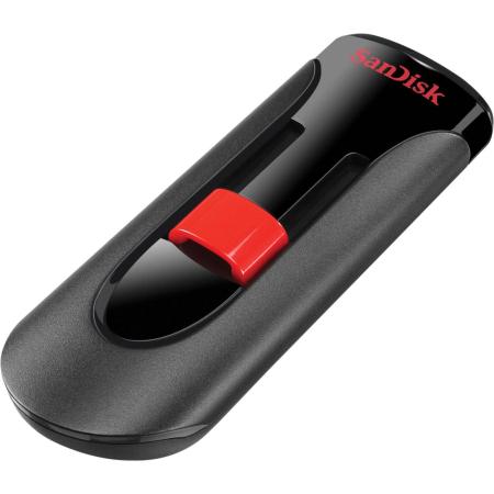 USB Flash SanDisk Cruzer Glide 64GB Black [SDCZ600-064G-G35] [SDCZ600-064G-G35]