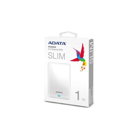 Внешние накопители ADATA HV620S AHV620S-1TU31-CWH 1TB (белый) [AHV620S-1TU31-CWH]