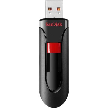 USB Flash SanDisk Cruzer Glide 64GB Black [SDCZ600-064G-G35] [SDCZ600-064G-G35]