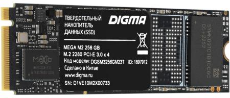 SSD Digma Mega M2 256GB DGSM3256GM23T [DGSM3256GM23T, 1897912]