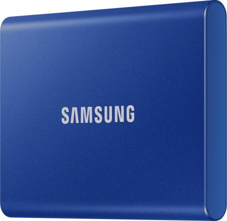 Внешние накопители Samsung T7 2TB (синий) [MU-PC2T0H/WW]