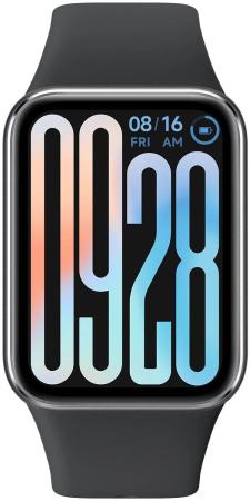 Умные часы и браслеты Xiaomi Smart Band 9 Pro M2401B1 (серый, с черным силиконовым ремешком, международная версия) [BHR8710GL]