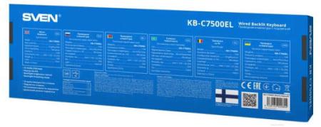 Клавиатуры SVEN KB-C7500EL
