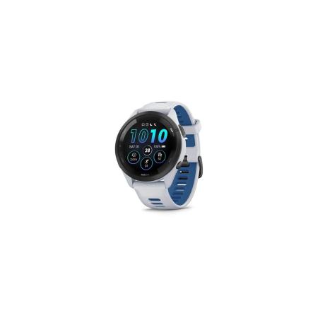Умные часы и браслеты Garmin Forerunner 265 (белый камень/синий) [010-02810-11]