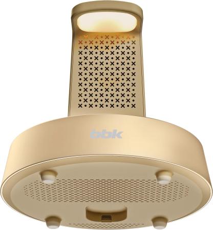 Беспроводные и портативные колонки BBK BTA1110 (золотистый) [4897055288332]