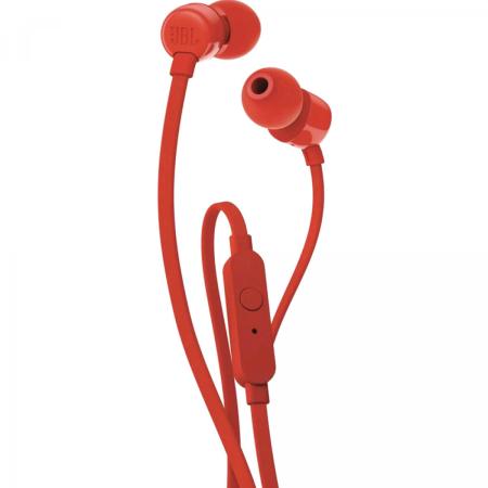 Наушники и гарнитуры JBL Tune 110 (красный) [JBLT110RED]