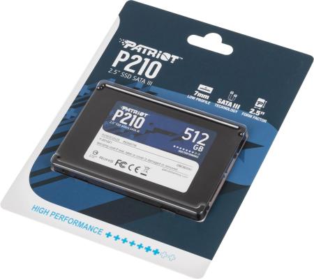 SSD Patriot P210 512GB P210S512G25 [P210S512G25]