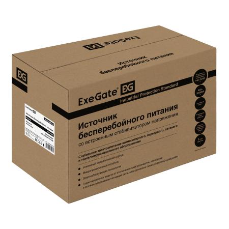 Источники бесперебойного питания ExeGate SpecialPro UNB-2200.LED.AVR.2SH.RJ.USB EX292613RUS [EX292613RUS]