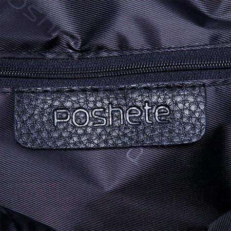 Женские и мужские сумки Poshete 250-8332-3-BLK (черный) [250-8332-3-BLK]