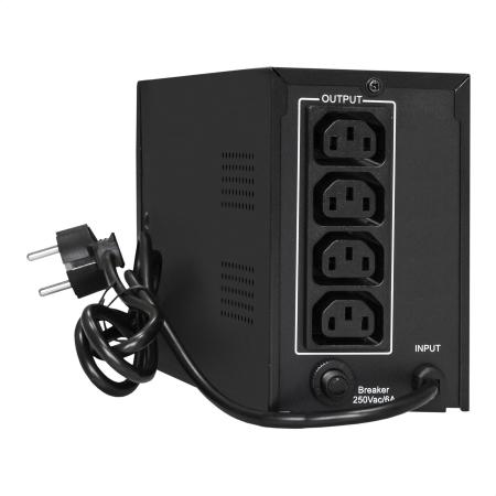 Источники бесперебойного питания ExeGate Power Back BNB-800.LED.AVR.EURO [EP212516RUS]