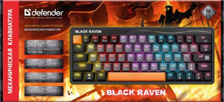 Клавиатуры Defender Black Raven GK-417 45413 [45413]